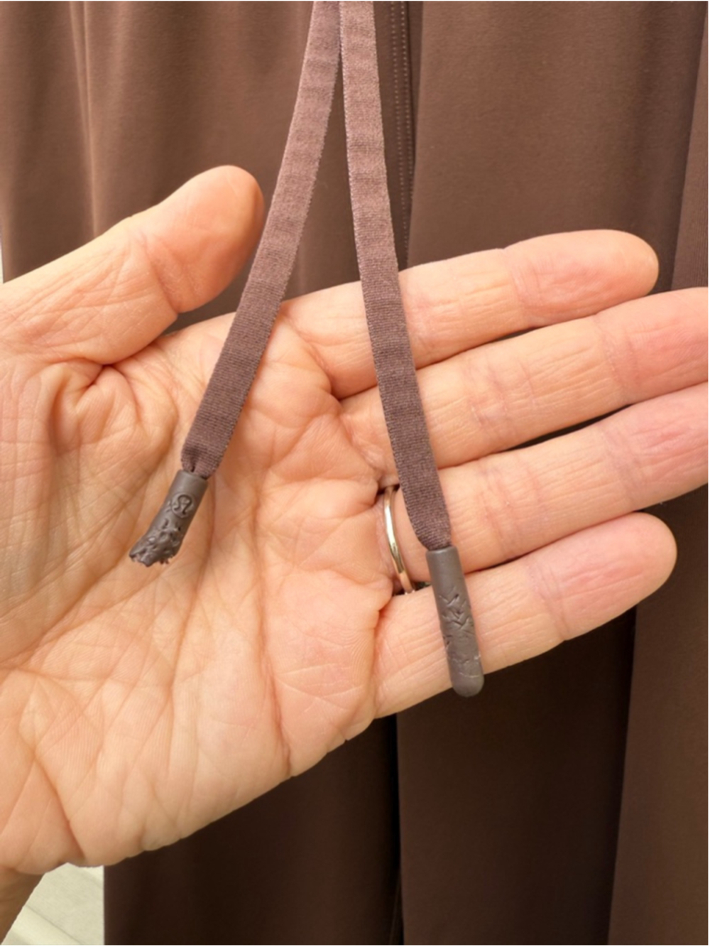 Lululemon Stretch High Rise Jogger Full Length Java Brown Size 6 - Picture 4 of 9